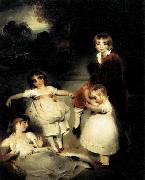 Sir Thomas Lawrence Portrait of the Children of John Angerstein oil painting reproduction